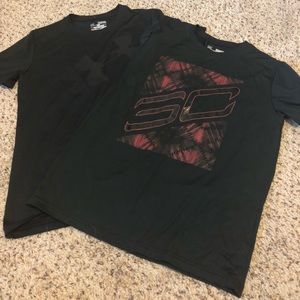 Set of 2- Under Armour t-shirts.